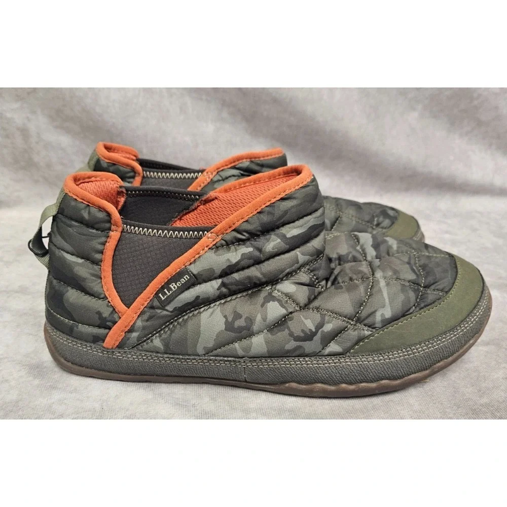 LL Bean Men's Mountain Classic Ankle Boot 2 Quilt Camo Size 10D New Without Box